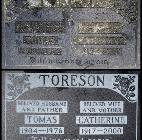 Granite Marker Restoration